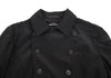 COMME des GARCONS JAPAN. TRICOT. Black Quilting Lining Cropped Short Jacket