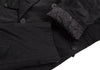 COMME des GARCONS JAPAN. TRICOT. Black Quilting Lining Cropped Short Jacket