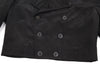 COMME des GARCONS JAPAN. TRICOT. Black Quilting Lining Cropped Short Jacket