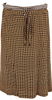 mila schon Black, Mustard, White Grid Geometric Print Stretch Shirt & Skirt Suit, or Separates