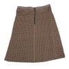 mila schon Black, Mustard, White Grid Geometric Print Stretch Shirt & Skirt Suit, or Separates