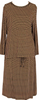 mila schon Black, Mustard, White Grid Geometric Print Stretch Shirt & Skirt Suit, or Separates
