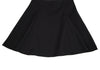 UNITED ARROWS JAPAN. BEAUTY & YOUTH. Black Back Zip Stretch Flare Mini Skirt