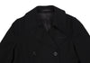 MARGARET HOWELL LONDON/TOKYO. Black Wool Pea Coat
