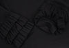 COMME des GARCONS JAPAN. noir kei ninomiya. Black Frill Decoration Wool Knit Blouse/Top