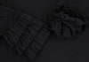 COMME des GARCONS JAPAN. noir kei ninomiya. Black Frill Decoration Wool Knit Blouse/Top