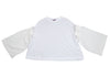Yohji Yamamoto Japan. TAKESHI KOSAKA by Y's Pink Label White Removable Sleeves Shirt