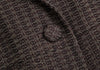 ROMEO GIGLI ITALY.  gigli. Brown Wool Jacquard Jacket