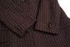 ROMEO GIGLI ITALY.  gigli. Brown Wool Jacquard Jacket