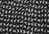 Vivienne Westwood UK. Red Label. Black Tencel Cat Pattern Deformation Skirt