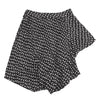 Vivienne Westwood UK. Red Label. Black Tencel Cat Pattern Deformation Skirt