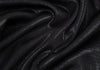 JEAN PAUL GAULTIER PARIS. Black Gather Neck Shiny Top