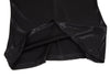 JEAN PAUL GAULTIER PARIS. Black Gather Neck Shiny Top