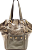 Yves Saint Laurent PARIS. Vintage Distressed Leather Classic Shoulder Bag / Hand Bag GUARANTEED AUTHENTIC