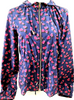 Gucci Italy. Vintage Blue/Red PolyTech Jacket w/Hood