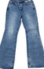 KIMHĒKIM Seoul/Paris. Designer High Rise Flare Denim Pants