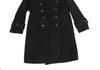 green JAPAN. Black Wool Double Button Coat