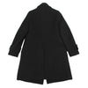 green JAPAN. Black Wool Double Button Coat