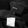 green JAPAN. Black Wool Double Button Coat