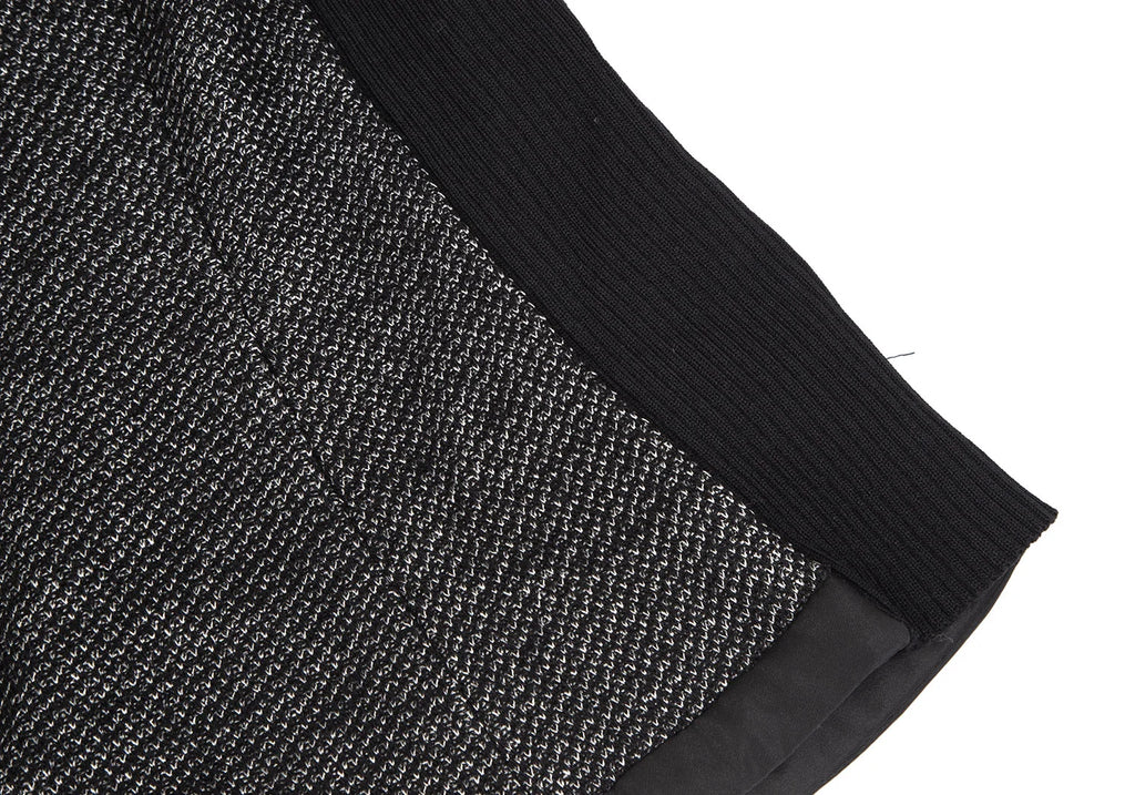 HIROKO KOSHINO  HIROKO BIS JAPAN. Piping Stitched Black Shawl-collar Jacket