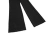 Jean-Paul GAULTIER PARIS. FEMME Black Triacetate Straight Pants