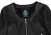 GUILD PRIME Japan. Black Lambskin  Leather Jacket