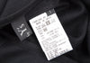 YOHJI YAMAMOTO JAPAN. MICHIKO by Y’s Rayon Wool Stretched Asymmetry Black Dress