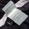 COMME des GARCONS JAPAN. TRICOT. Wool Dyed Purple Floral Wrap Skirt