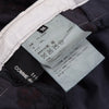 COMME des GARCONS JAPAN. TRICOT. Wool Dyed Purple Floral Wrap Skirt