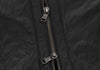 ESTNATION Japan. Black Lambskin Leather Single Jacket
