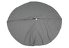 ISSEY MIYAKE JAPAN. 132 5. LINE. Grey PolyTech Blend Drape Skirt