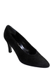 Robert Clergerie Paris. Black Suede Pointed Toe Slide On Pumps Black Size 8.5 B