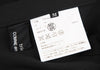 COMME des GARCONS JAPAN. TRICOT. Wool Black Gabardine Tuck & Dart Design Skirt