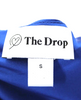 The Drop. VINTAGE Blue Spaghetti Strap Sleeveless V Neck Slip Dress