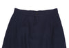 COMME des GARCONS JAPAN. TRICOT. Navy Wool Trapezoid Skirt