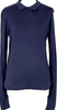 YOHJI YAMAMOTO JAPAN Y's for living Navy Rayon Silk Collared Shirt/Top