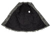 COMME des GARCONS JAPAN. TRICOT. Nep Melange Black, White Tweed Coat