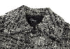 COMME des GARCONS JAPAN. TRICOT. Nep Melange Black, White Tweed Coat