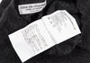 COMME des GARCONS JAPAN. robe de chambre Charcoal Cashmere Knit Cardigan