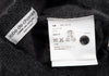 COMME des GARCONS JAPAN. robe de chambre Charcoal Cashmere Knit Cardigan