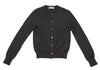 COMME des GARCONS JAPAN. robe de chambre Charcoal Cashmere Knit Cardigan