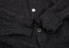 COMME des GARCONS JAPAN. robe de chambre Charcoal Cashmere Knit Cardigan