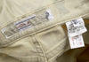 KRIZIA PARIS. Beige Cotton Camouflage Printed Flare Pants