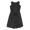 Vivienne Westwood Red Label Grey Drape Skirt Switching Sleeveless Dress