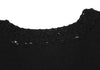 TOMORROWLAND  MACPHEE JAPAN. Black Hand Knit Sleeveless Shirt