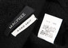TOMORROWLAND  MACPHEE JAPAN. Black Hand Knit Sleeveless Shirt