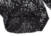 DIESEL (Glenn Martens) Black Printed Ribbon Pull over Blouse