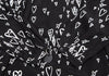 DIESEL (Glenn Martens) Black Printed Ribbon Pull over Blouse