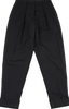Jean Paul Gaultier Paris. FOR SEPT. PREMERIES. Black Wool Tuck Pants