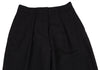 Jean Paul Gaultier Paris. FOR SEPT. PREMERIES. Black Wool Tuck Pants
